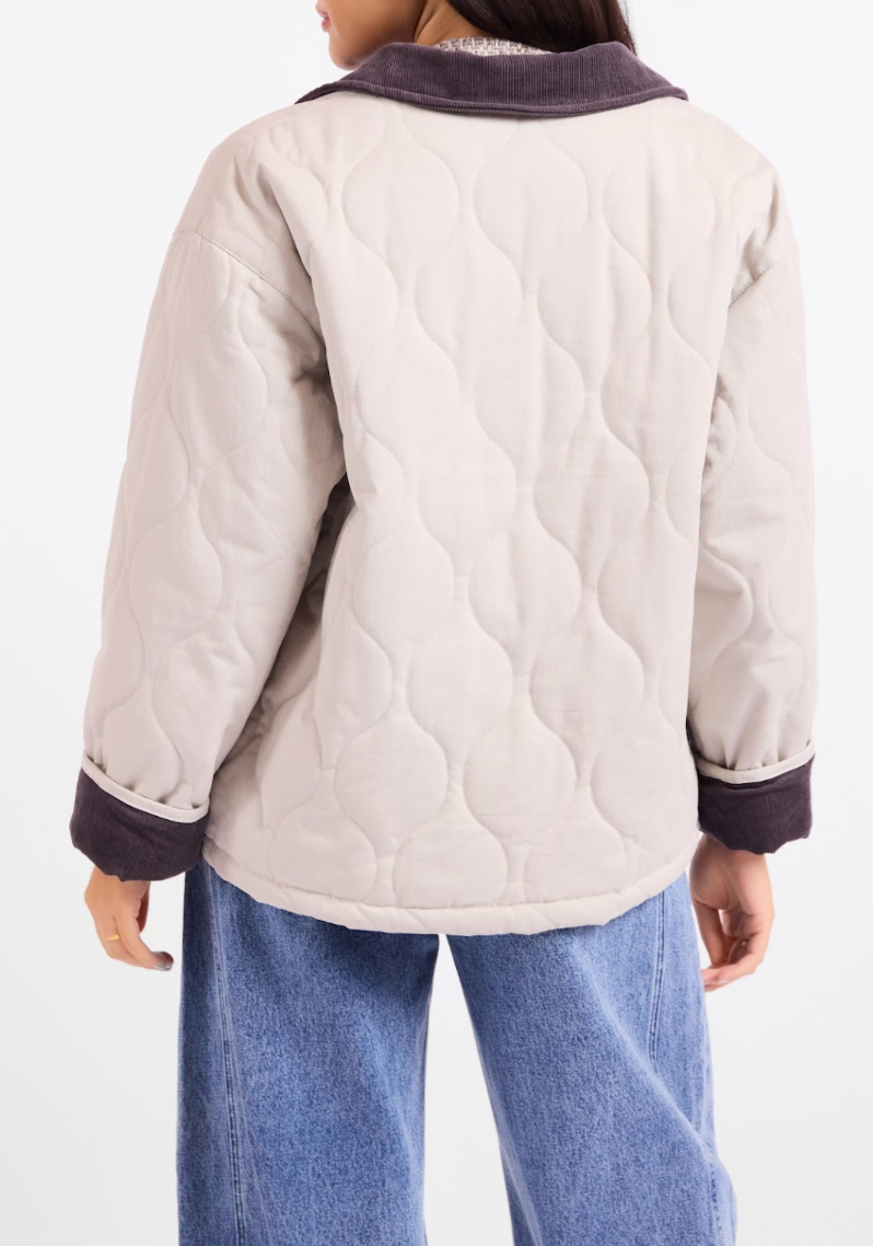 Chloe Quilted Barn Jacket