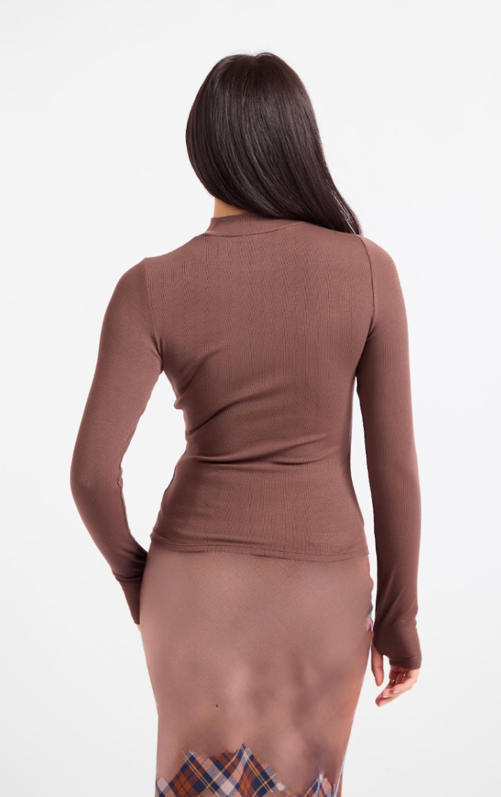 Ronan Mock Neck Top