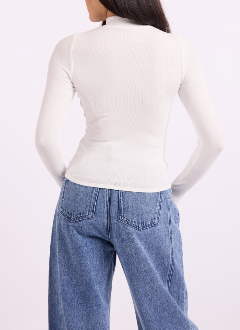 Ronan Mock Neck Top