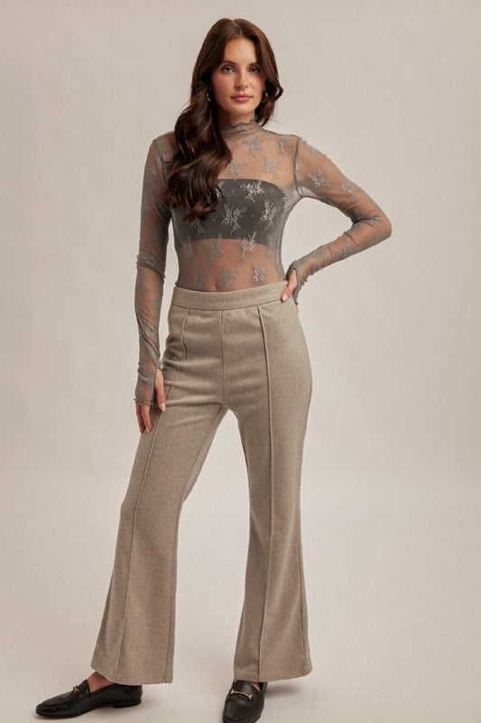 Brush Flare Pants