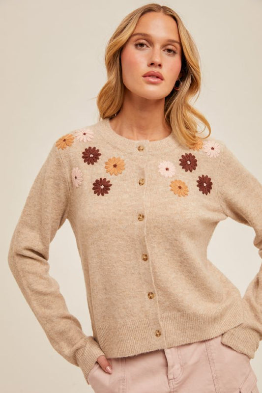 Flower Cardi