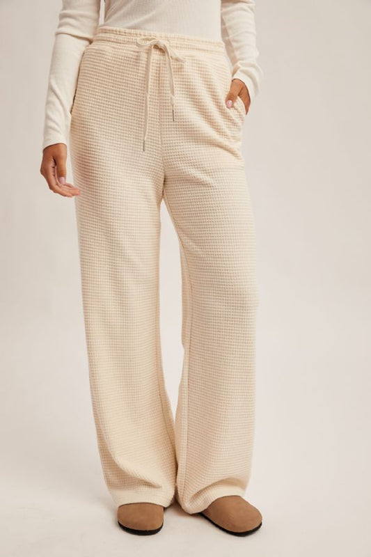 Waffle Knit Pants