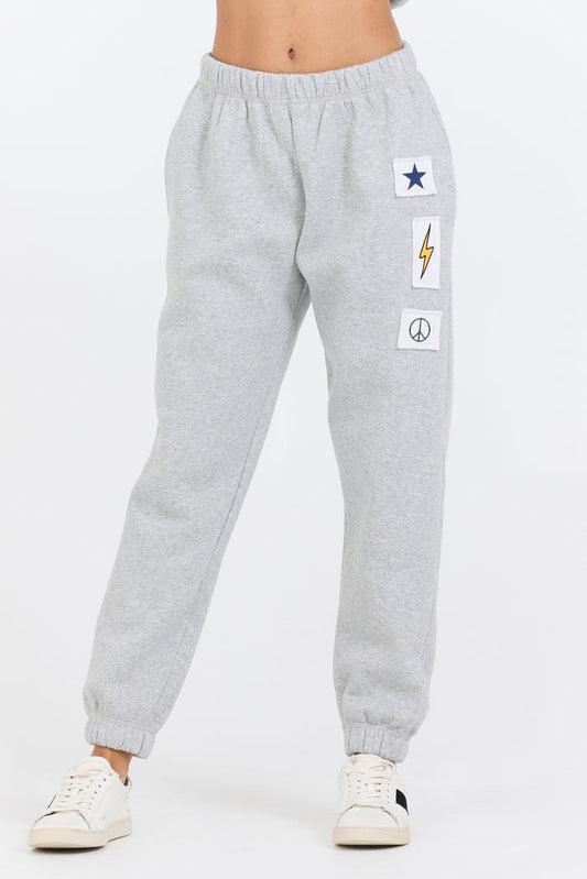 Novelty Patch Joggers