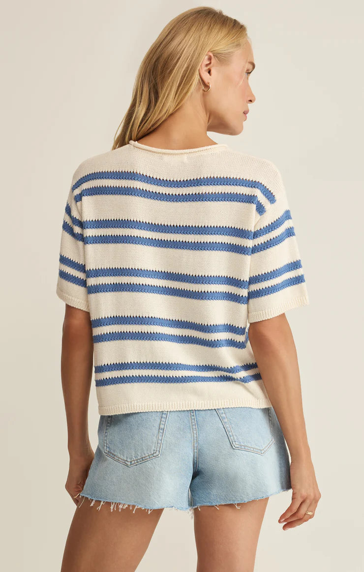 Pardo Stripe Sweater Tee