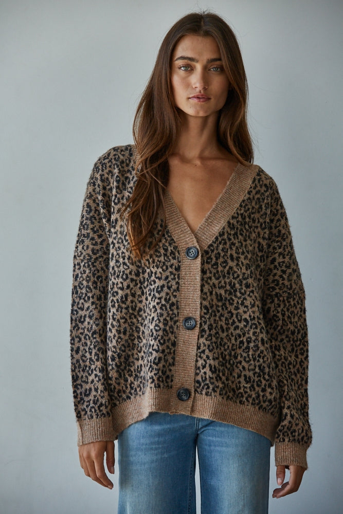 Wild Spots Cardi