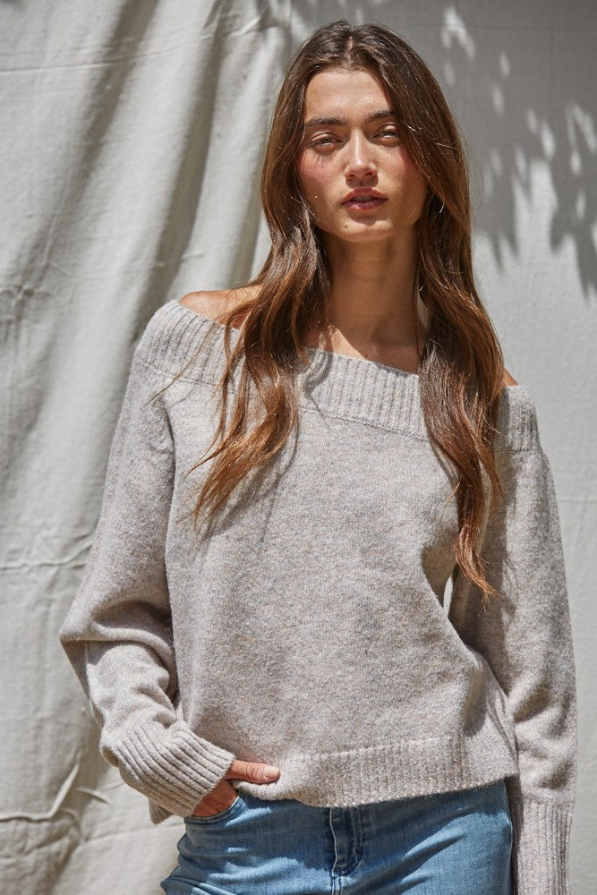 Off the Shoulder Sweater