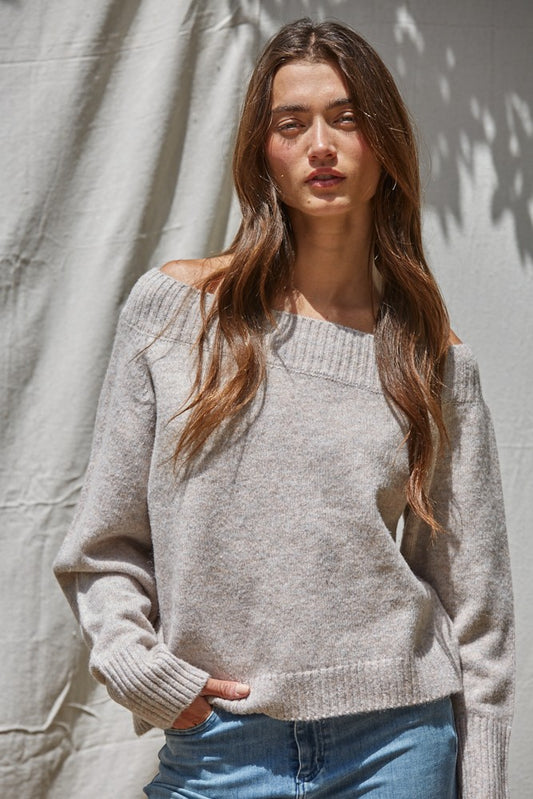 Off the Shoulder Sweater