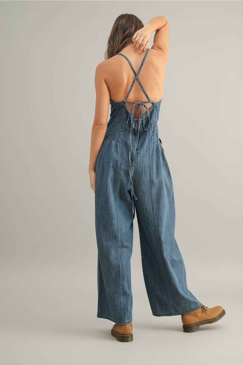 Chambray Jumpsuit