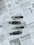 Polka Dot Flat Clips