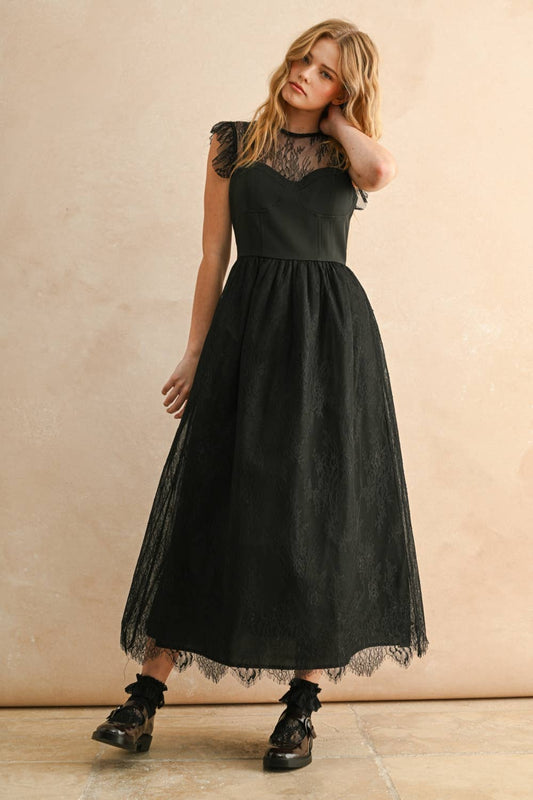 Lace Midi Dress