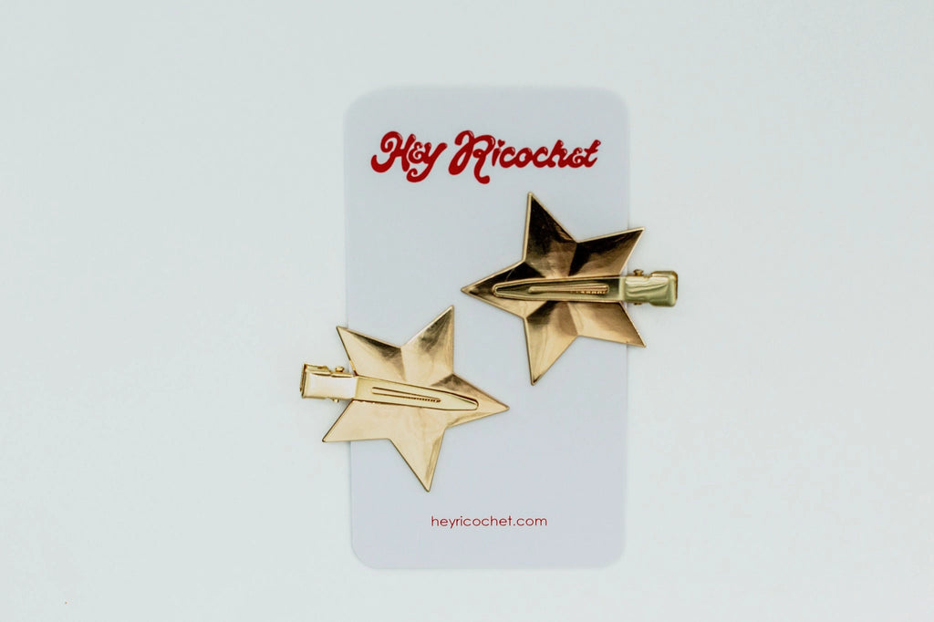 Metal Star Flat Clips