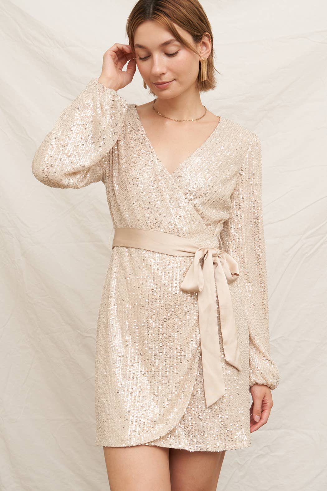 Sequin Mini Dress