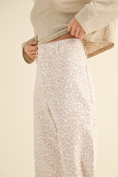 Leopard Print Pants