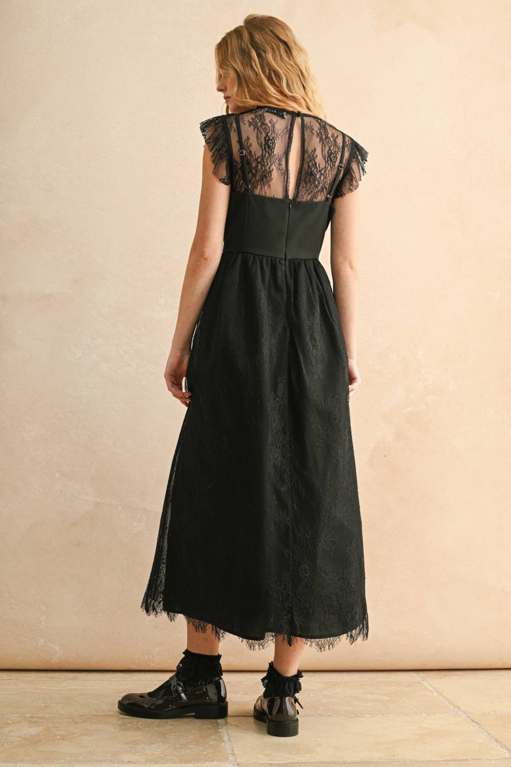 Lace Midi Dress