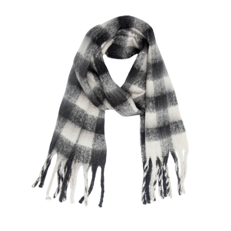 Giant Gingham Scarf