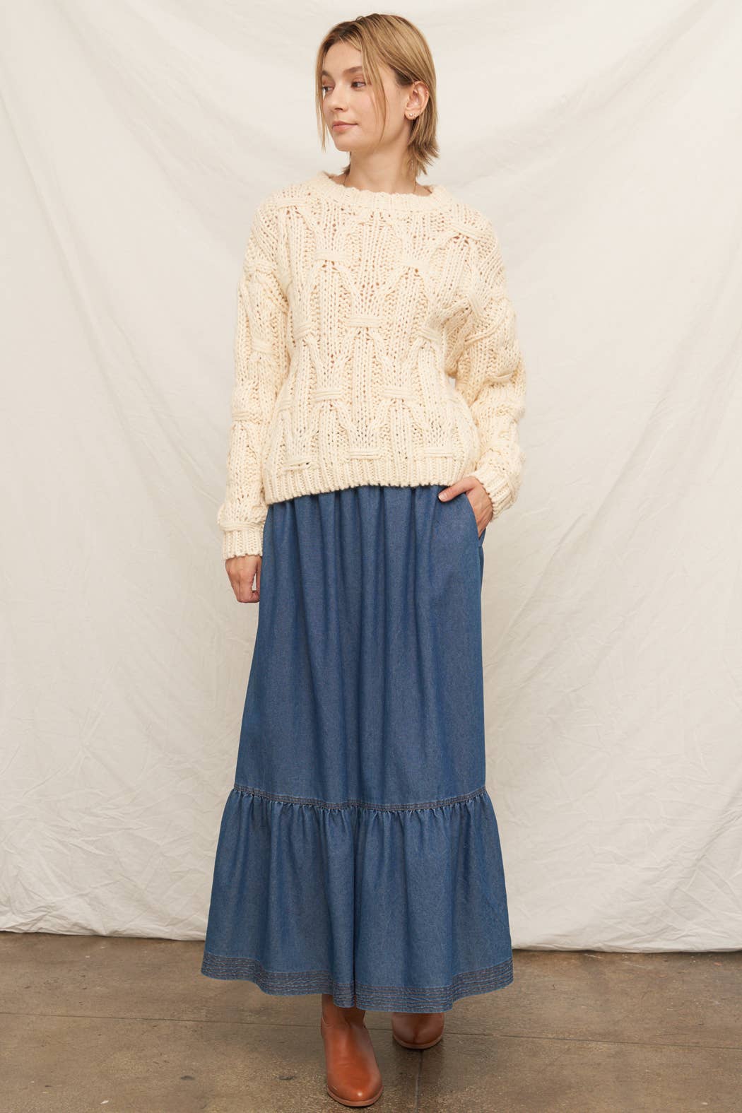 Cable Knit Sweater