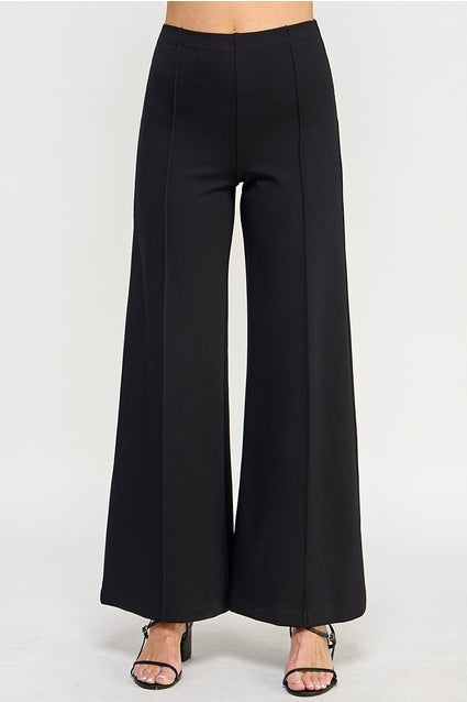 Wide Leg Ponte Pant