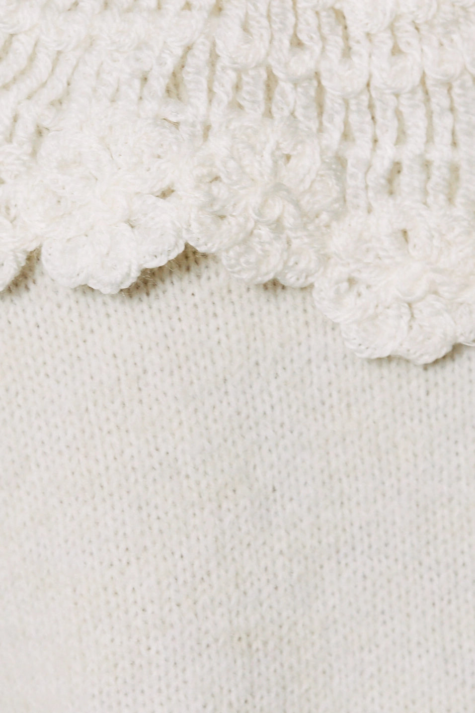 Lace Collar Cardigan