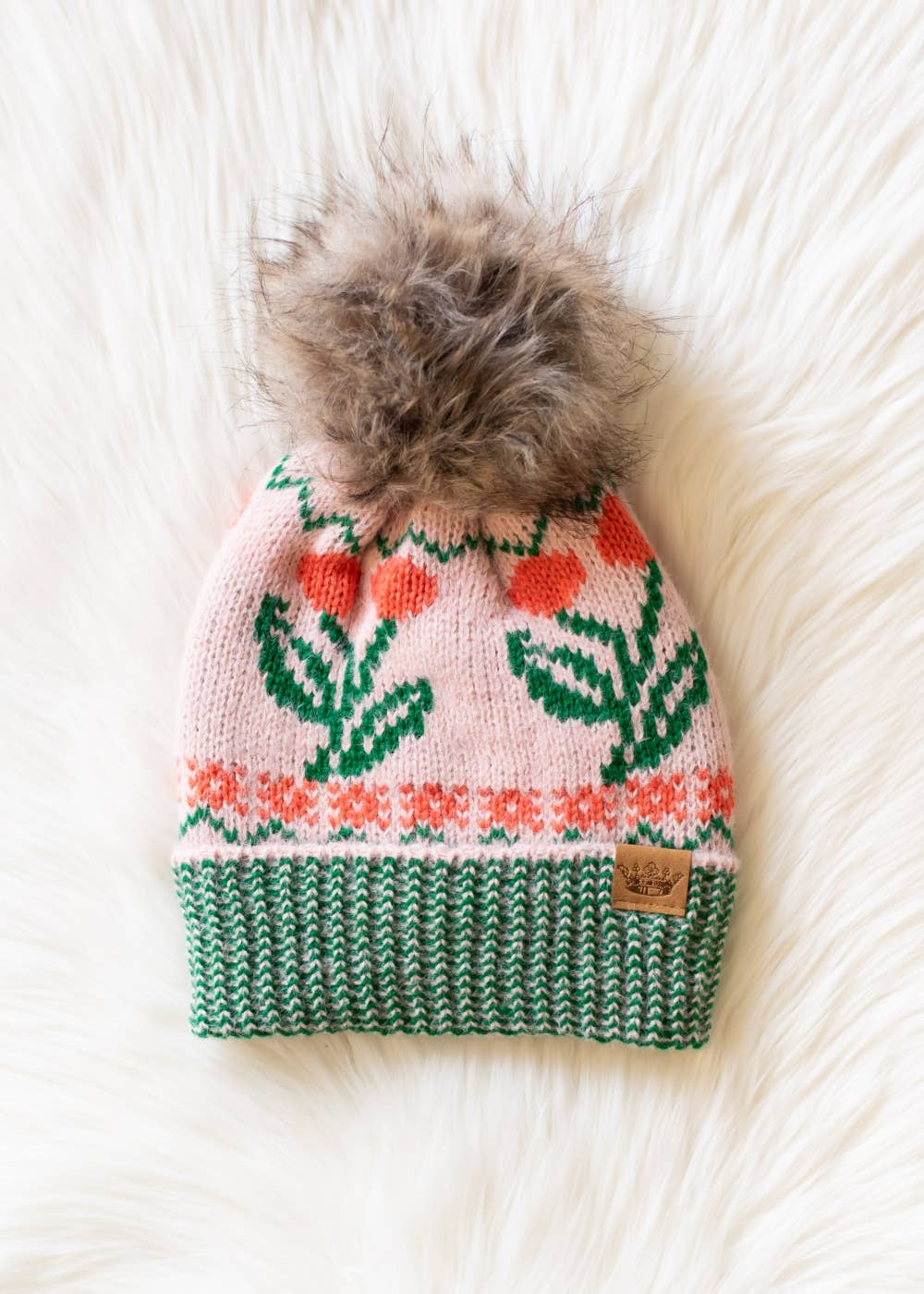 Cherry Pom Hat