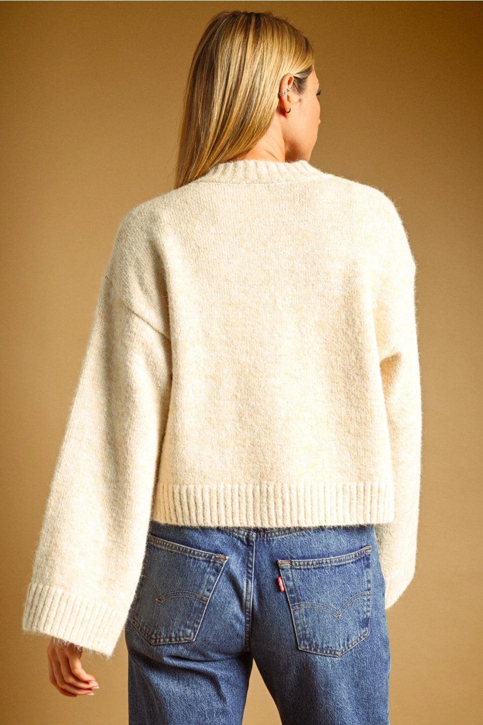 Toggle Cord Loop Cardigan