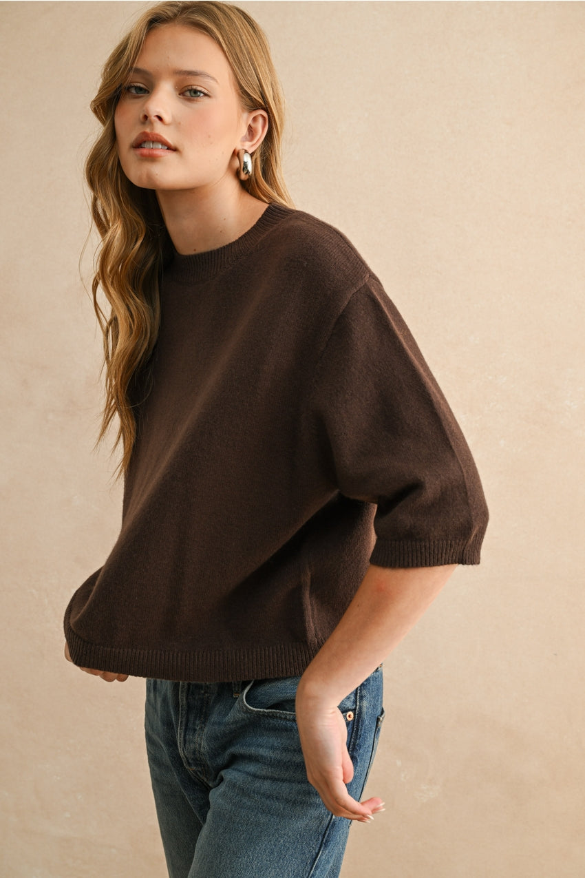 Short Sleeve Sweater