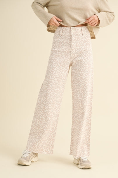 Leopard Print Pants