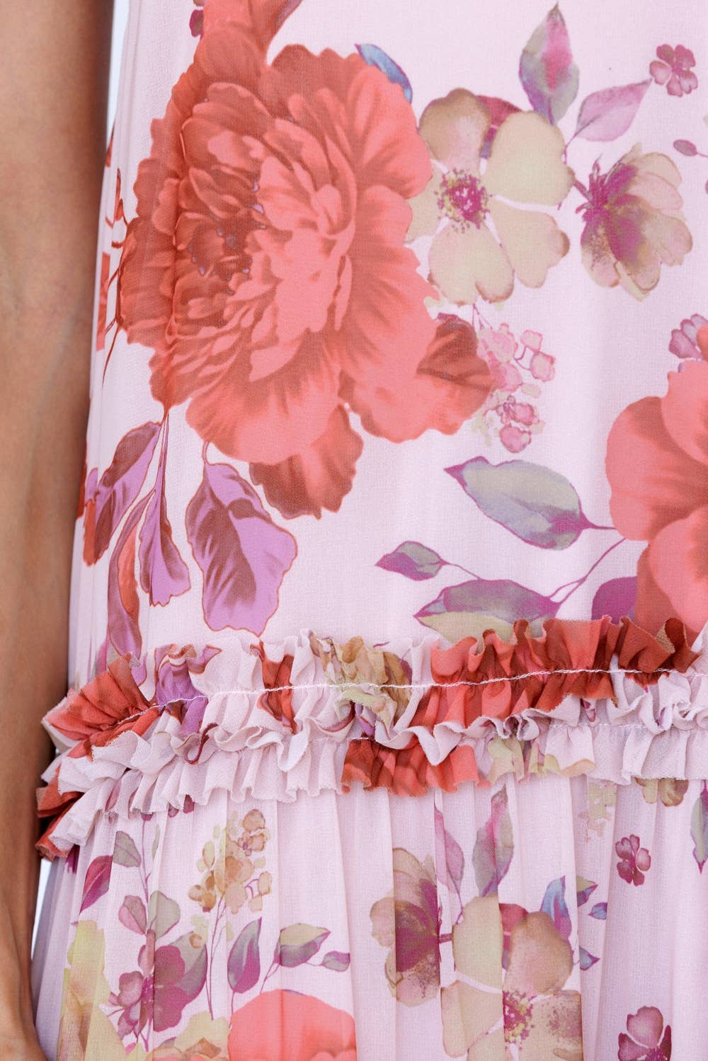 Floral Ruffle Dress