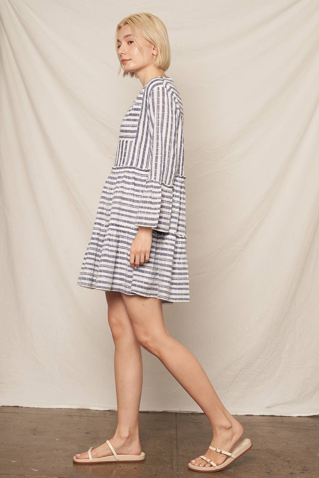 Tiered Mini Dress