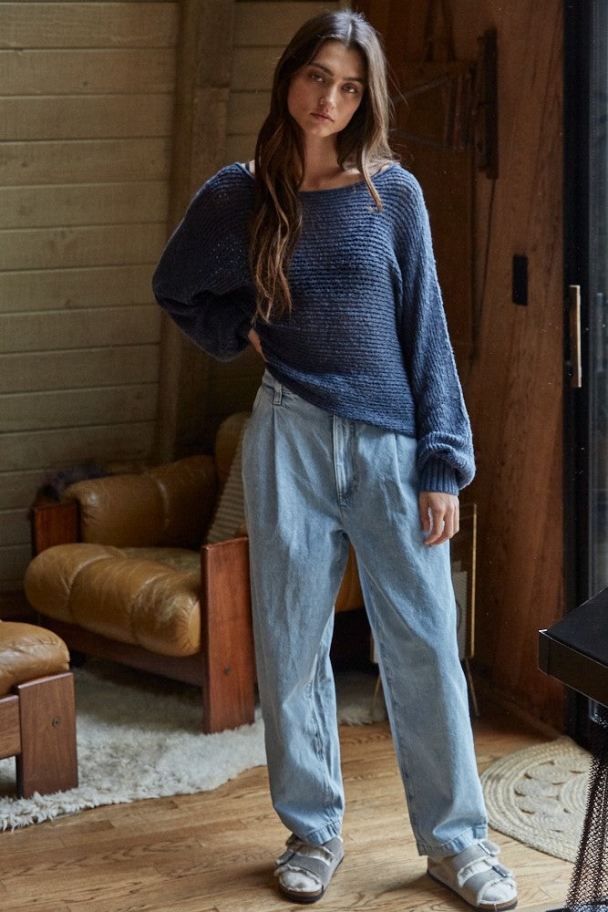 Crochet Knit Top