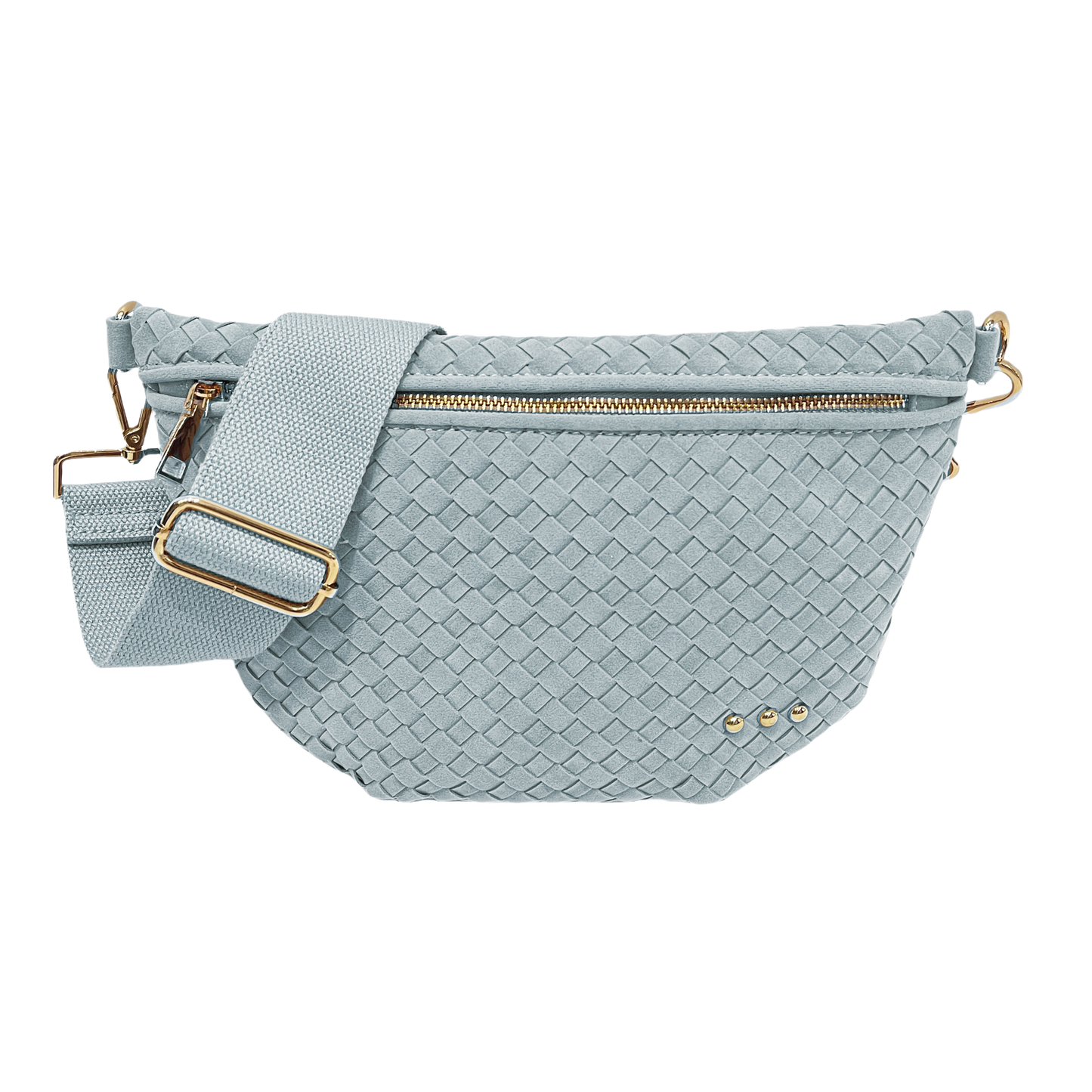 Suede Westlyn Woven Bum Bag