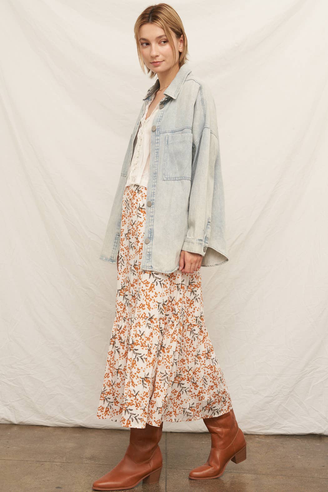 Lightweight Denim Jean Jacket