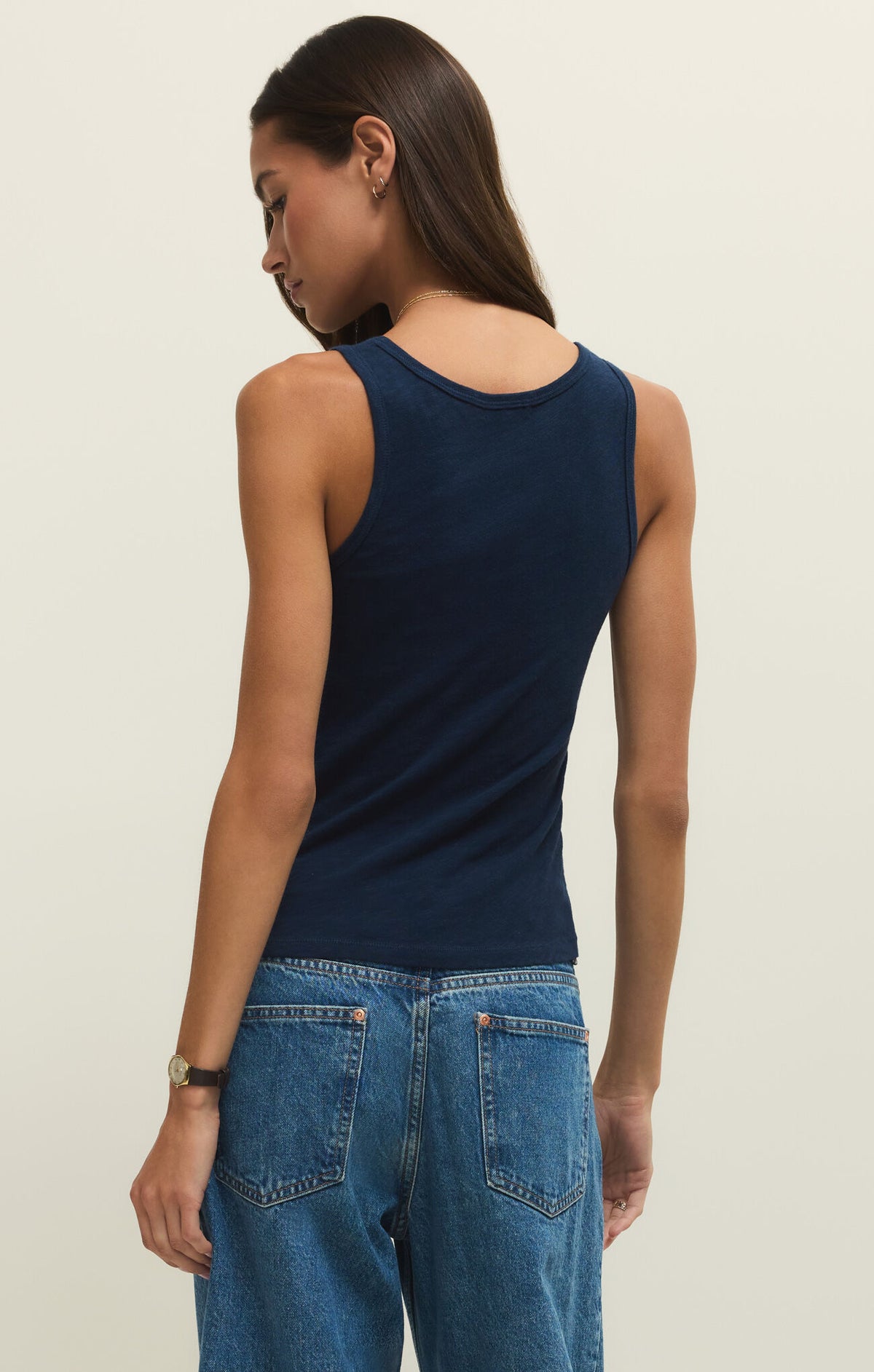 Slub Scoop Tank