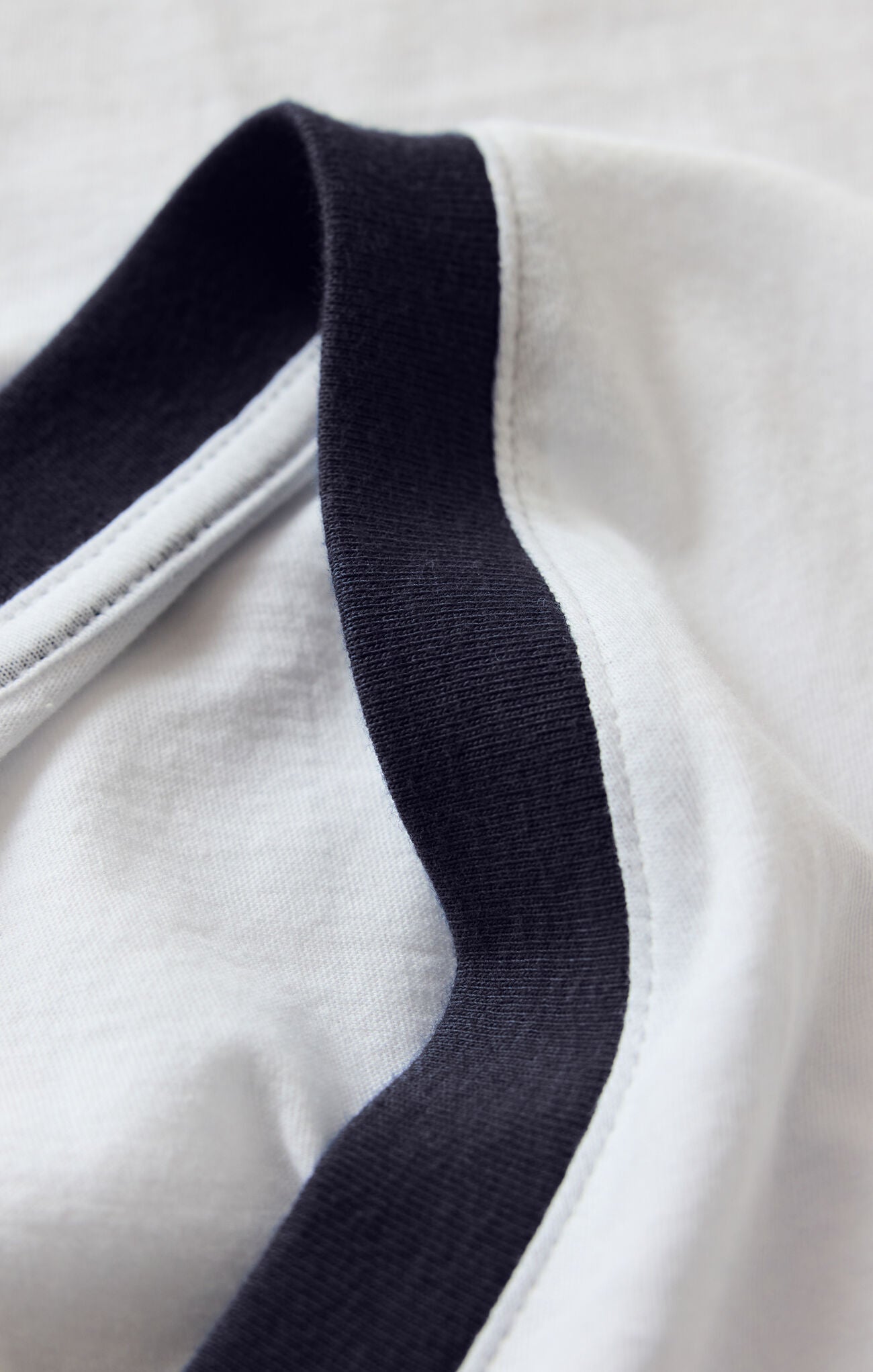 Modern Colorblocked V-Neck Tee