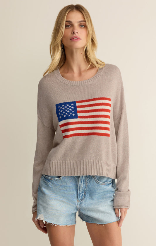 Sienna Flag Sweater
