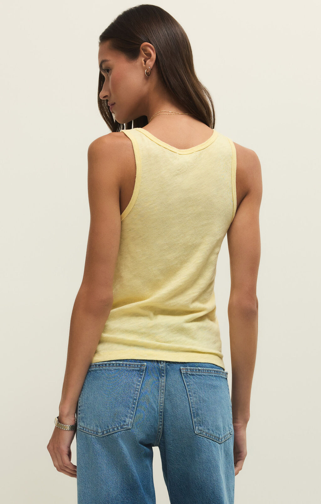 Slub Scoop Tank