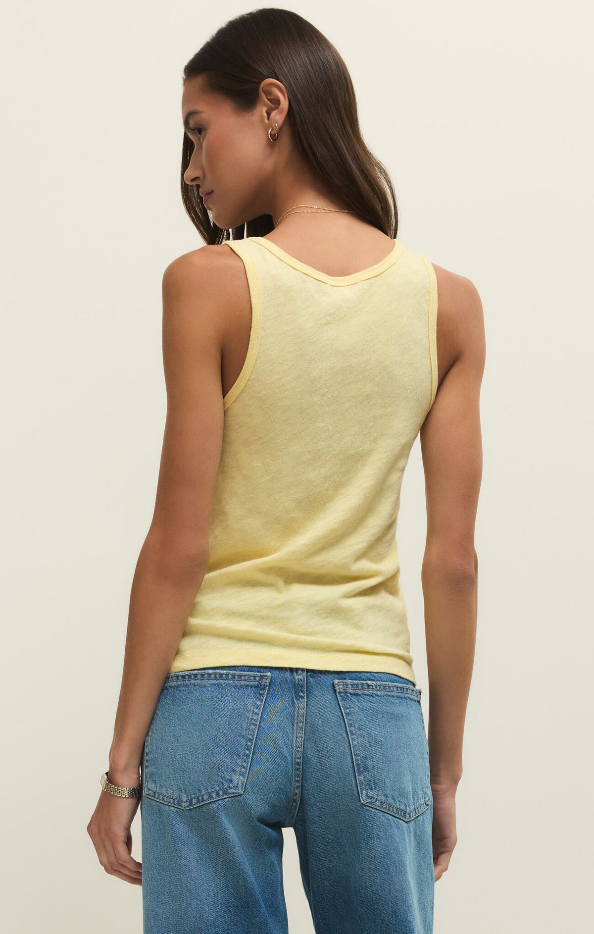 Slub Scoop Tank